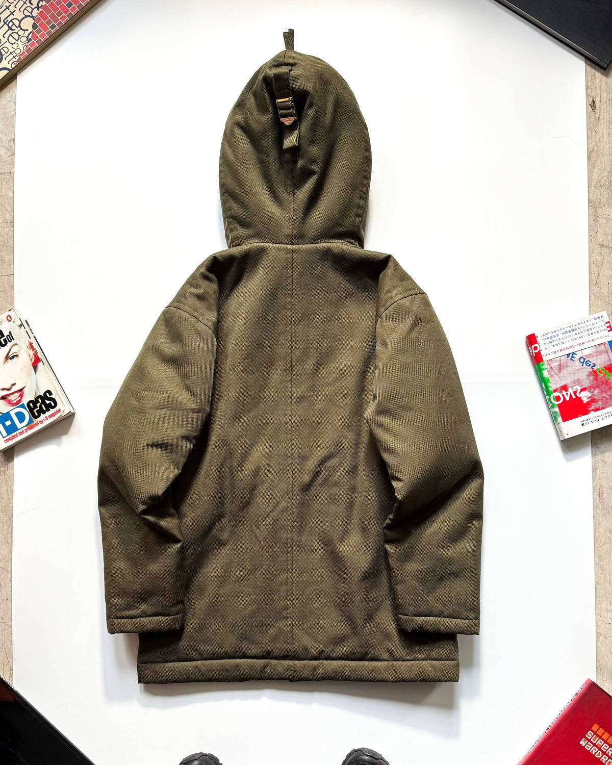 Spring 2000 Faux Fur Face Full Zip Parka Jacket (~M~)