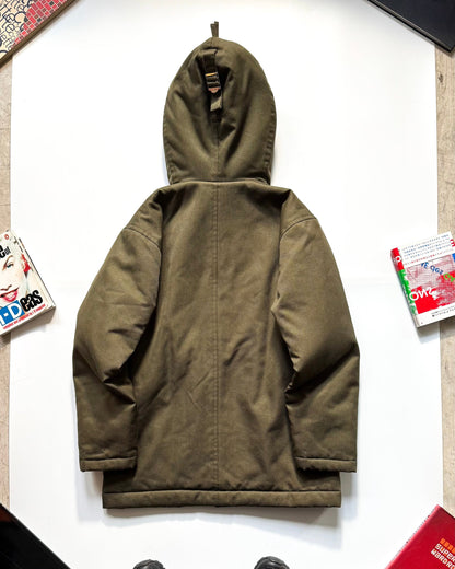 Spring 2000 Faux Fur Face Full Zip Parka Jacket (~M~)