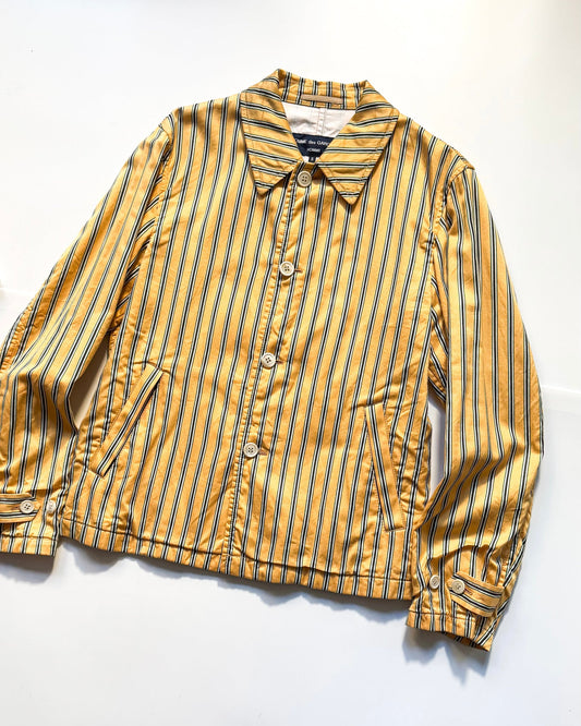 2003 Striped Yellow Light Work Jacket (~M~)