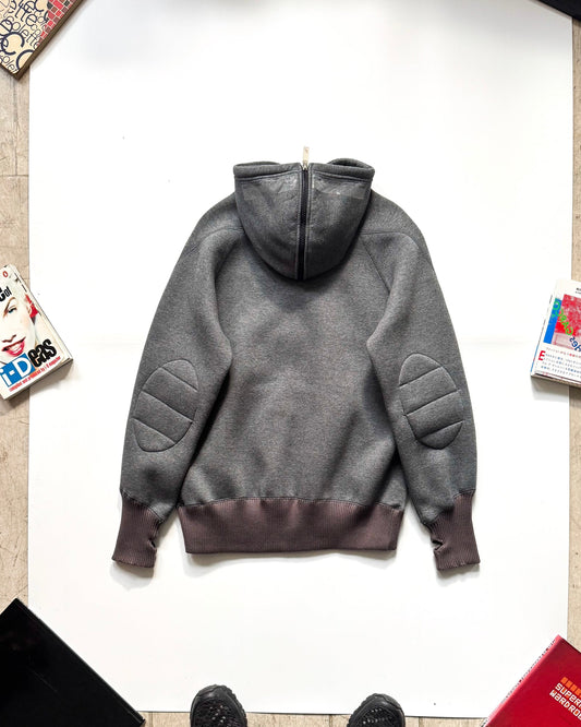 Engineered Jeans 2000s Split Pilot Hood Scuba Hoody (S~M)
